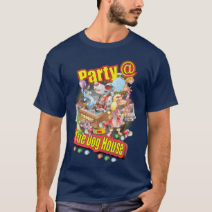 Party Animals athe Dog House funny T-Shirt