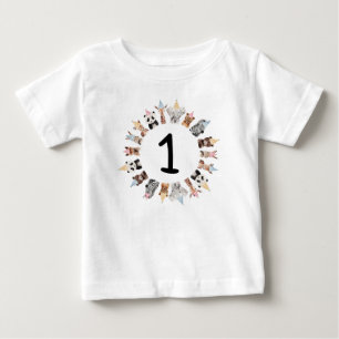 Party Animals Birthday Baby T-Shirt