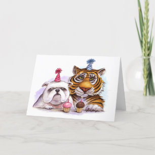 Party Animals Birthday Card