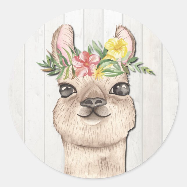 PARTY ANIMALS CLASSIC ROUND STICKER (Front)