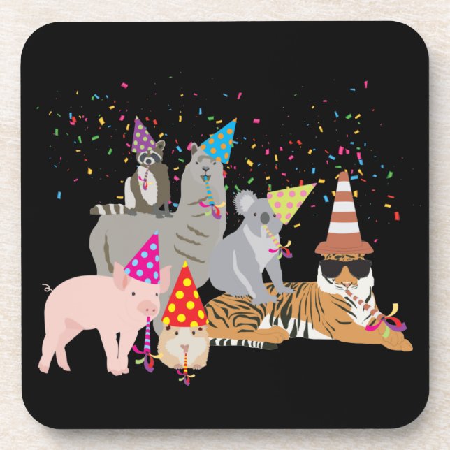 Party Animals Coaster (Front)