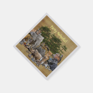 Party Animals Cocktail Napkins