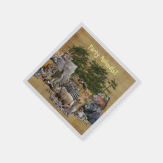 Party Animals Cocktail Napkins