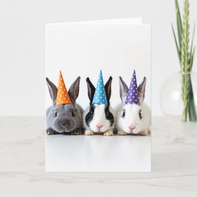 Party Animals Fun Time Card (Front)