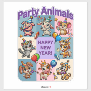 Party Animals "Happy New Year"