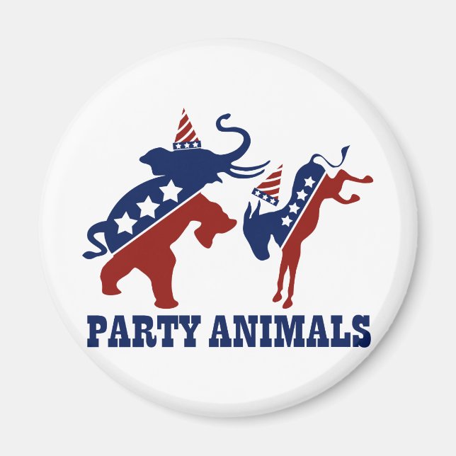 Party Animals Magnet (Front)