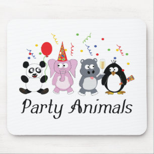 Party Animals Mouse Mat
