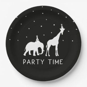 Party Animals Paper Plate