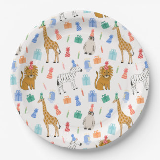 Party Animals Paper Plates