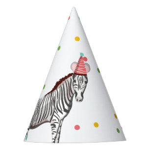 Party Animals Safari Wild One Jungle Zoo Birthday Hat