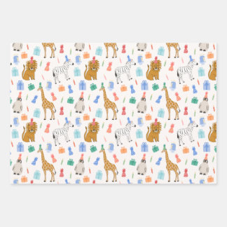 Party Animals Wrapping Paper