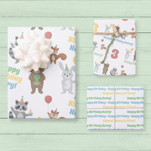 Party Animals Wrapping Paper