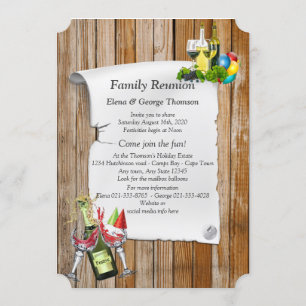 Party Announcements Reunion