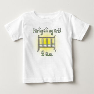 Party at My Crib cute baby bodysuit or t-shirt