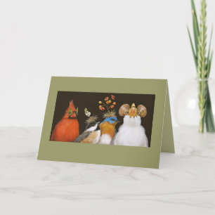party at the Aviary card