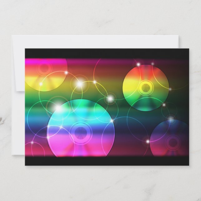 Party Background Invitation (Front)