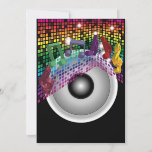 Party Background Invitation