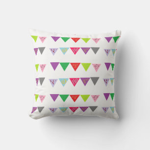 Party banner deco cushion