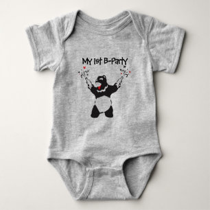 Party Bear 1st mission Baby Bodysuit