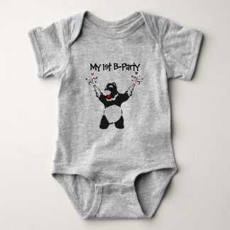Party Bear 1st mission Baby Bodysuit