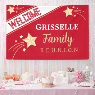 Party Big! Giant Family reunion Banner