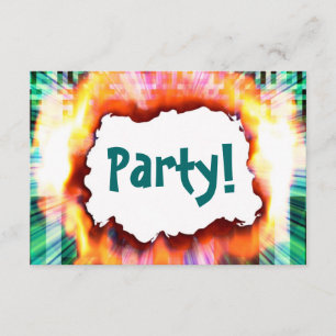 Party Blast Invitation