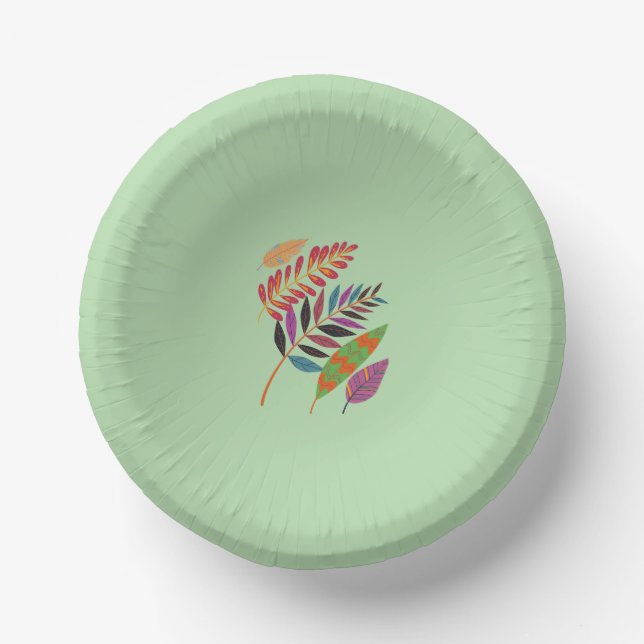 party bowls paper plate (Front)