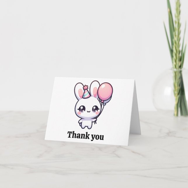 Party Bunny Card (Front)