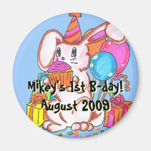 Party Bunny Magnet
