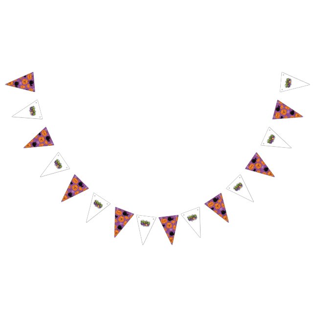Party Bunting Banner/Halloween Trick or Treat Bunting (All)