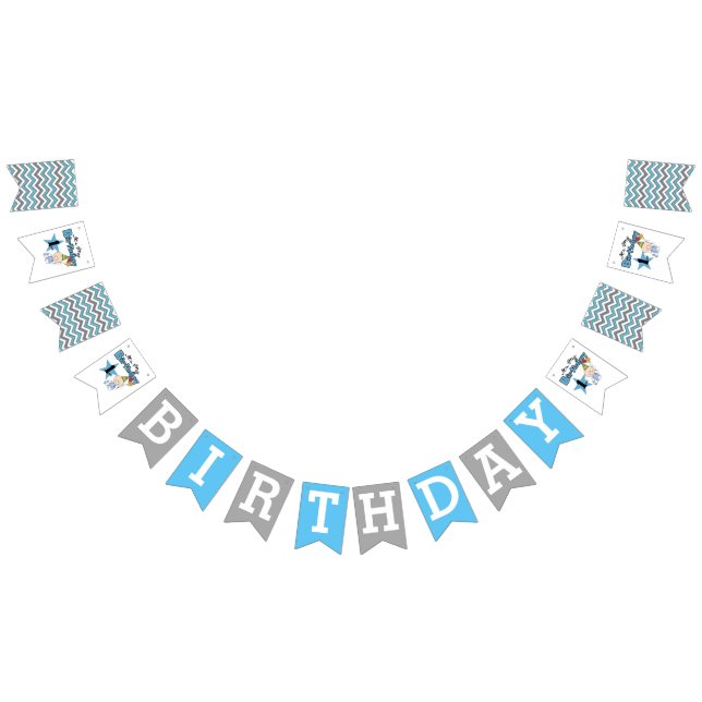 Party Bunting Banner/It's My First Birthday (All)