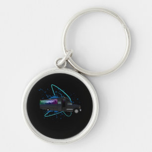Party Bus Time Colourful Nightlife Celebration Bol Key Ring