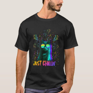 Party Cat Dj Mixer Party Animal Kitten T-Shirt