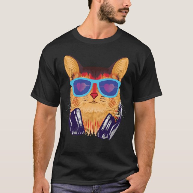 party Cat T-Shirt (Front)