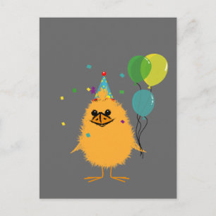 Party Chick Invitation Postcard