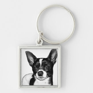 Party Chihuahua Key Ring