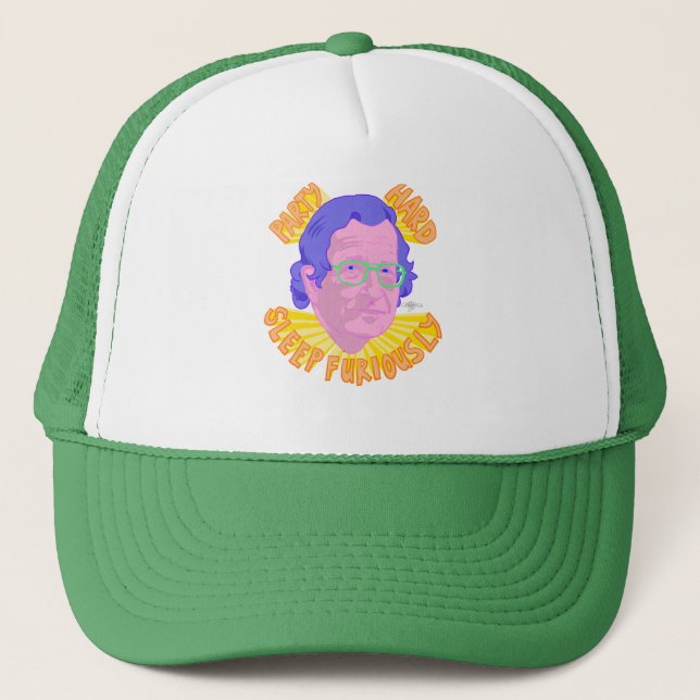 Party Chomsky Trucker Hat (Front)