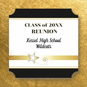 Party! Class Reunion Paper Coaster