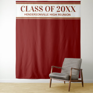 Party! Class Reunion Photo Backdrop tapestry