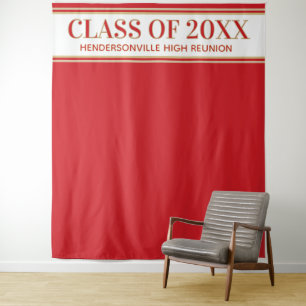 Party! Class Reunion Photo Backdrop tapestry