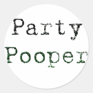 Party Classic Round Sticker