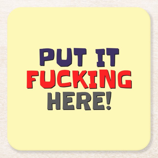 Party Coasters (Front)