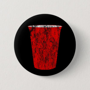 party cup 6 cm round badge