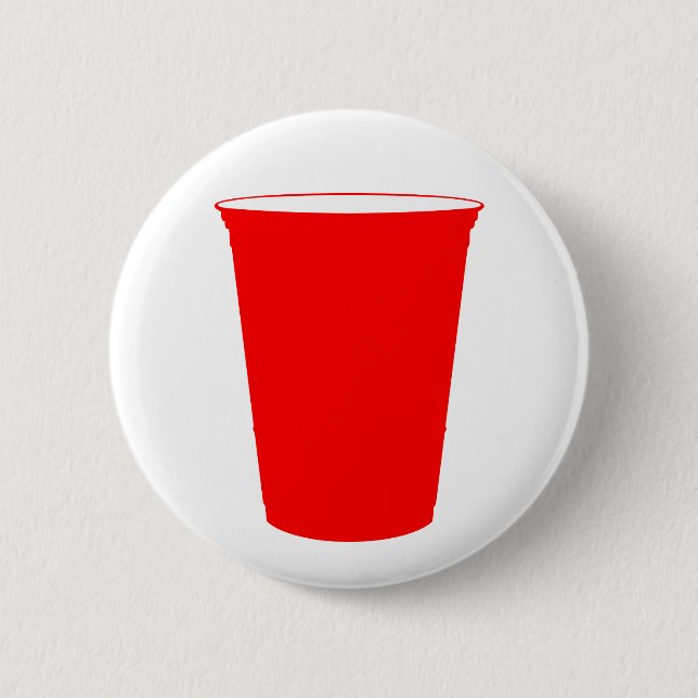 party cup 6 cm round badge (Front)