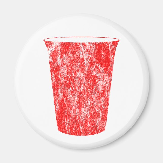 party cup magnet (Front)