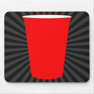 party cup mouse mat