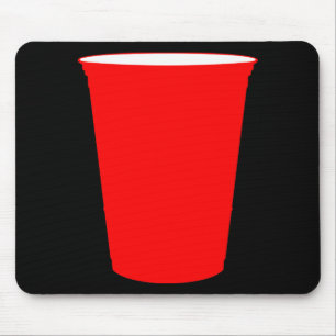 party cup mouse mat