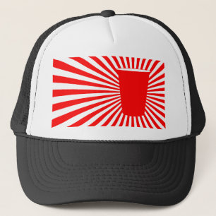 party cup trucker hat