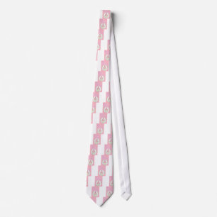 Party Cupcake Pink Happy Birthday Tie