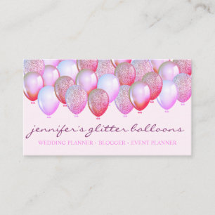 Party Decoration Balloon Artist Event Business Card